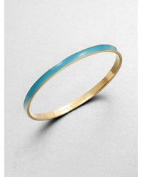 kate spade new york | Blue Make A Splash Bangle Bracelet | Lyst