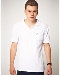 fred perry polo shirt towelling