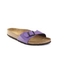 Birkenstock Madrid Sandals in Purple Patent (Purple) - Lyst