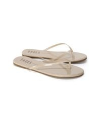 brown teva flip flops