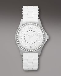 Marc By Marc Jacobs | Metallic Pelly Glitz Bezel Watch | Lyst