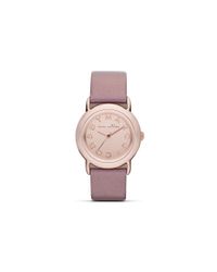 Marc By Marc Jacobs | Pink Marci Rose Gold Dial Watch | Lyst