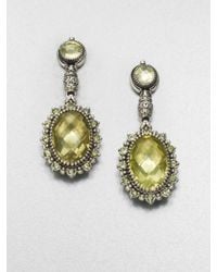 Konstantino | Metallic Semiprecious Multistone Sterling Silver Drop Earrings | Lyst
