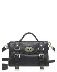mulberry black mini alexa