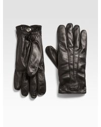 prada mens gloves