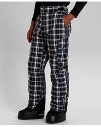 plaid ski pants