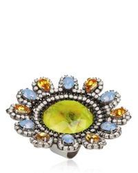 Erickson Beamon | Multicolor Time Warp Ring | Lyst