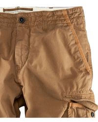 red camel cargo pants