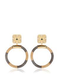 Ledaotto | Metallic Taj Mahal Earrings | Lyst