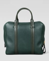 Tom Ford Buckley Square Briefcase in Green for Men - Lyst
