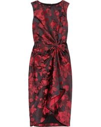 Jason Wu Multicolor Wonka Floral Satinbrocade Dress