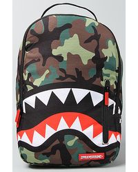 Sprayground The Camo Shark Backpack for Men - Lyst