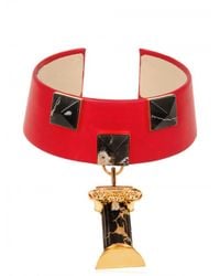 Delfina Delettrez | Red Column Collar Necklace | Lyst