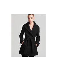 Trina turk ali wool blend hooded coat clearance