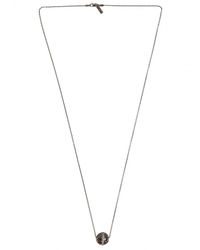 Ruby Kovo | Black Diamond Talisman Necklace | Lyst