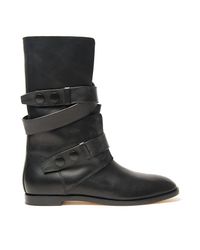 alexander wang flat boots