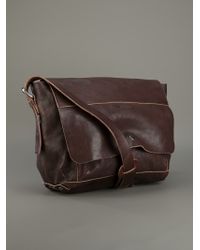 boss leather messenger bag