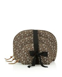 dkny cosmetic bolsa set of 2