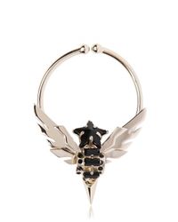 Givenchy | Metallic Swarovski Big Metal Nose Ring for Men | Lyst
