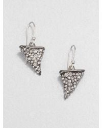 Alexis Bittar | Metallic Grey Gardens Thorn Earringsgunmetal | Lyst