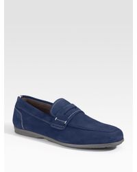 Ferragamo | Blue World Tour 2 Loafers for Men | Lyst