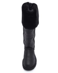 over the knee black uggs
