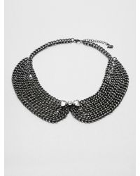 ABS By Allen Schwartz | Chain Link Collar Necklace | Lyst