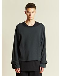 mens cropped cardigan
