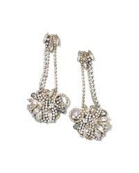 Club Monaco | Metallic Erickson Beamon Drop Earring | Lyst