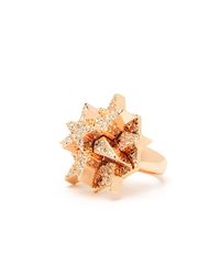 Eddie Borgo | Metallic Pave Pentagram Ring | Lyst