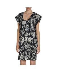 Balenciaga | Black Iris Tunic Dress | Lyst