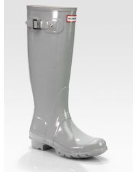 grey hunter rain boots