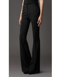 slim bootcut trousers