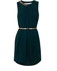 Oasis | Green Paloma Embellished Dress | Lyst