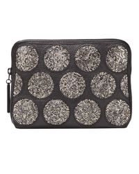 3.1 Phillip Lim Gray Silver Leather Mini Pashli Satchel