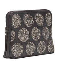 3.1 Phillip Lim Gray Silver Leather Mini Pashli Satchel