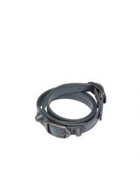 Balenciaga | Gray Bracelet Double Tour | Lyst