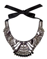 Temperley London | Black Deco Mirror Necklace | Lyst