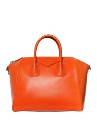 Givenchy | Orange Antigona Medium Bag | Lyst