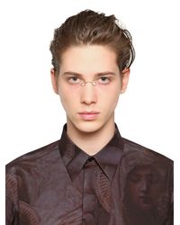Givenchy | Metallic Swarovski Crystals Nose Bridge Ring for Men | Lyst