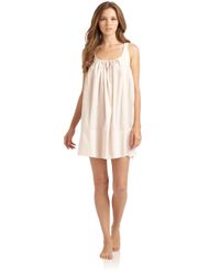 short cotton gown