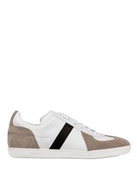 Dior Homme | White Suede and Calfskin Sneakers for Men | Lyst