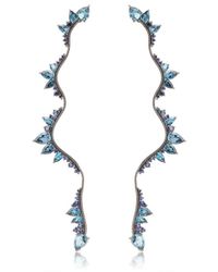 Fernando Jorge | Blue Electric Lightning Earrings | Lyst
