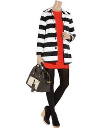 constance olivia striped alice coat hooded