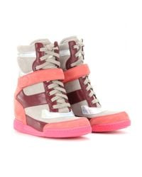 Marc By Marc Jacobs - Pink Kisha Hidden Wedge Sneakers - Lyst