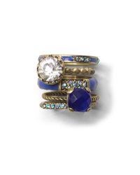 Club Monaco | Multicolor Stackable Rings | Lyst