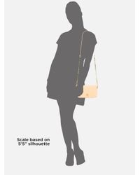 Tory Burch | Natural Robinson Mini Patent Leather Shoulder Bag | Lyst