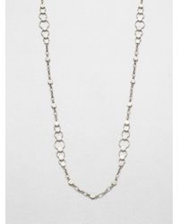 John Hardy | Metallic Long Dot Sautoir Necklacesmall | Lyst