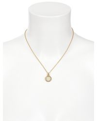 Marc By Marc Jacobs | Natural Classic Marc Enamel Disc Pendant | Lyst