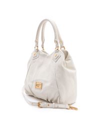 Marc By Marc Jacobs White Classic Q Fran Bag